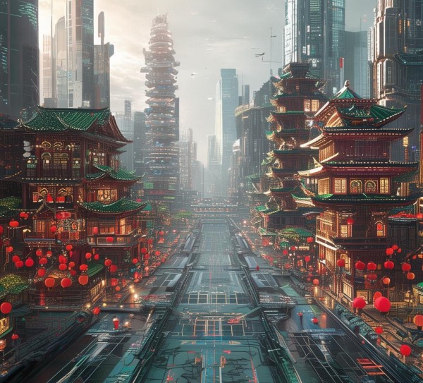 中国风科技壁纸