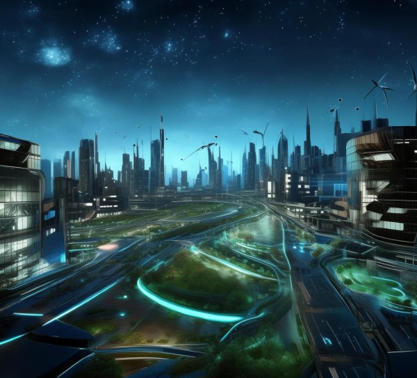 科技与环保，黑蓝科技动态壁纸下载